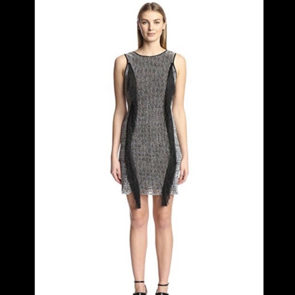 NWT Yoana Baraschi Fringe Dress 12D195 - Picture 1 of 4